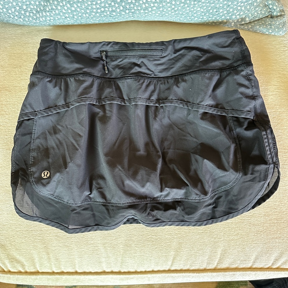 Lululemon Athletic Skirt with built-in shorts